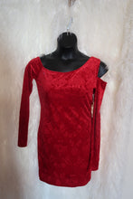 Load image into Gallery viewer, Red Velvet Dress